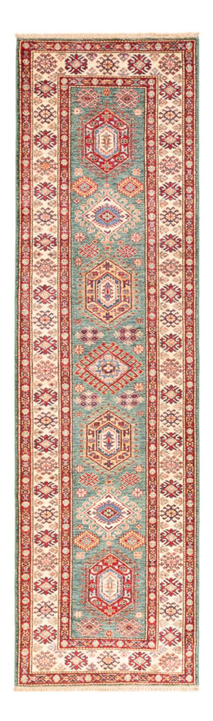 Alfombra de pasillo Alfombra Ziegler - Kazak - 294 x 84 cm - turquesa