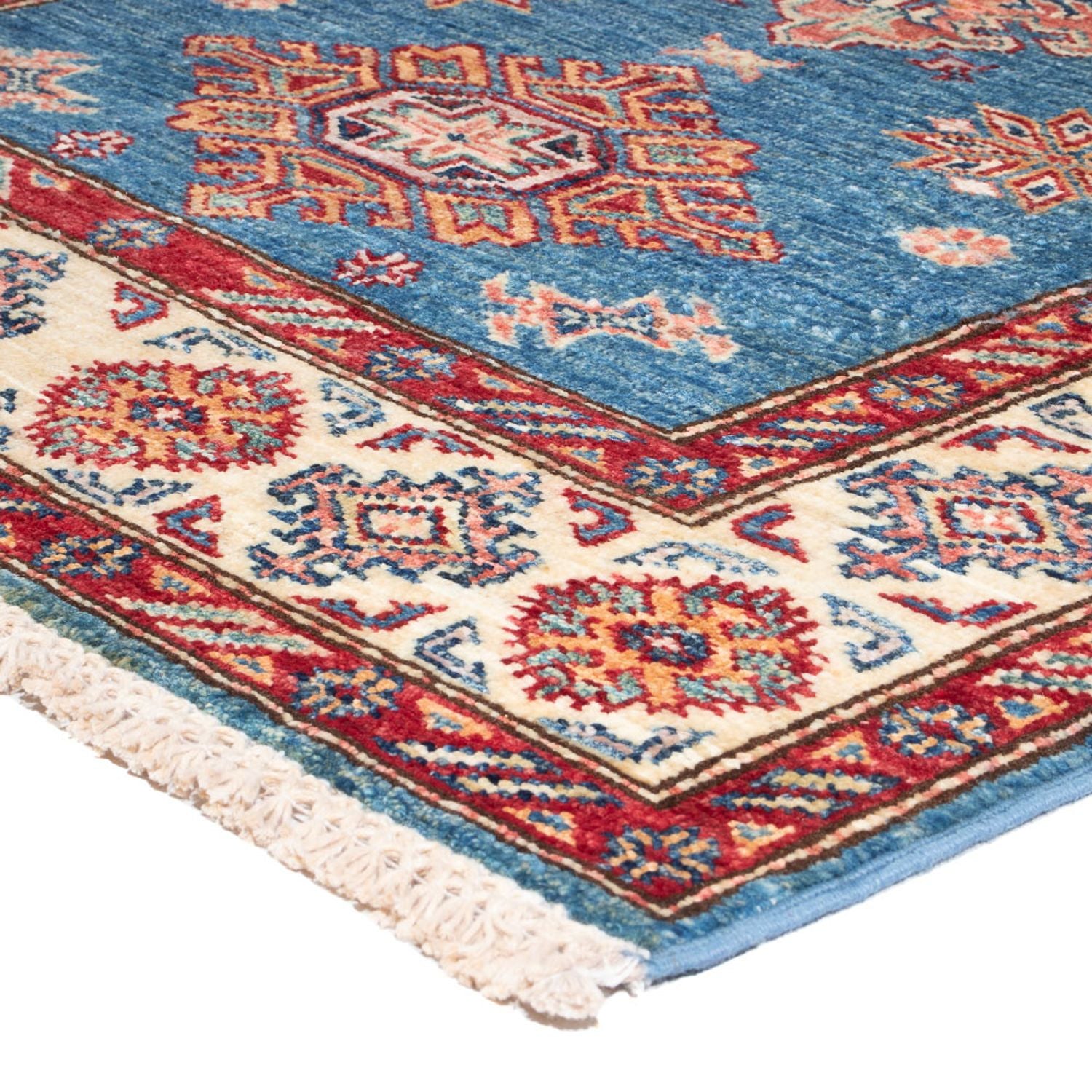 Alfombra de pasillo Alfombra Ziegler - Kazak - 299 x 85 cm - azul