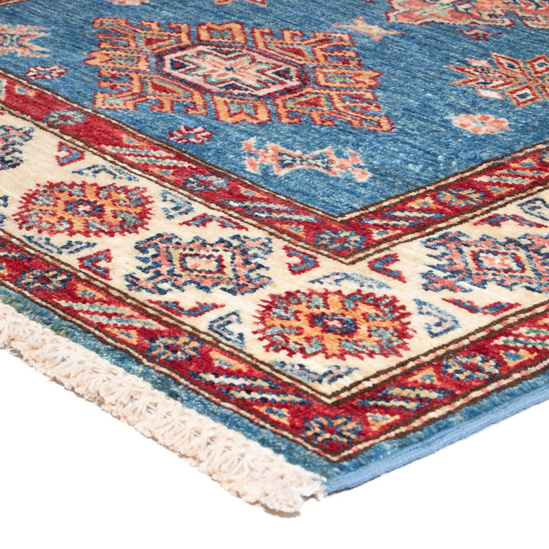 Alfombra de pasillo Alfombra Ziegler - Kazak - 299 x 85 cm - azul