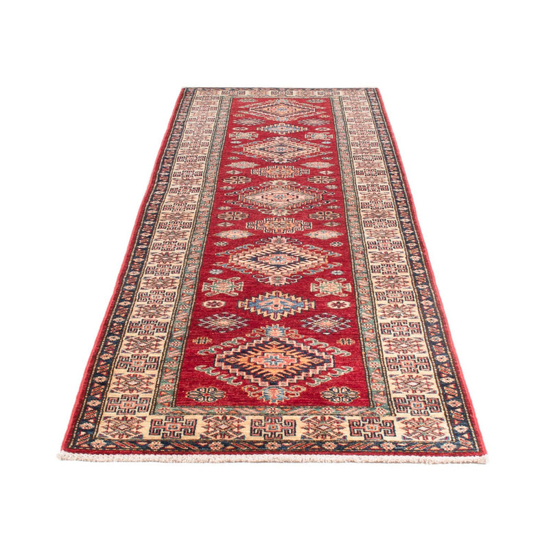 Alfombra de pasillo Alfombra Ziegler - Kazak - 302 x 80 cm - rojo