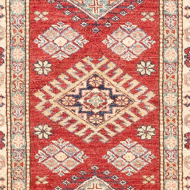 Alfombra de pasillo Alfombra Ziegler - Kazak - 304 x 80 cm - rojo