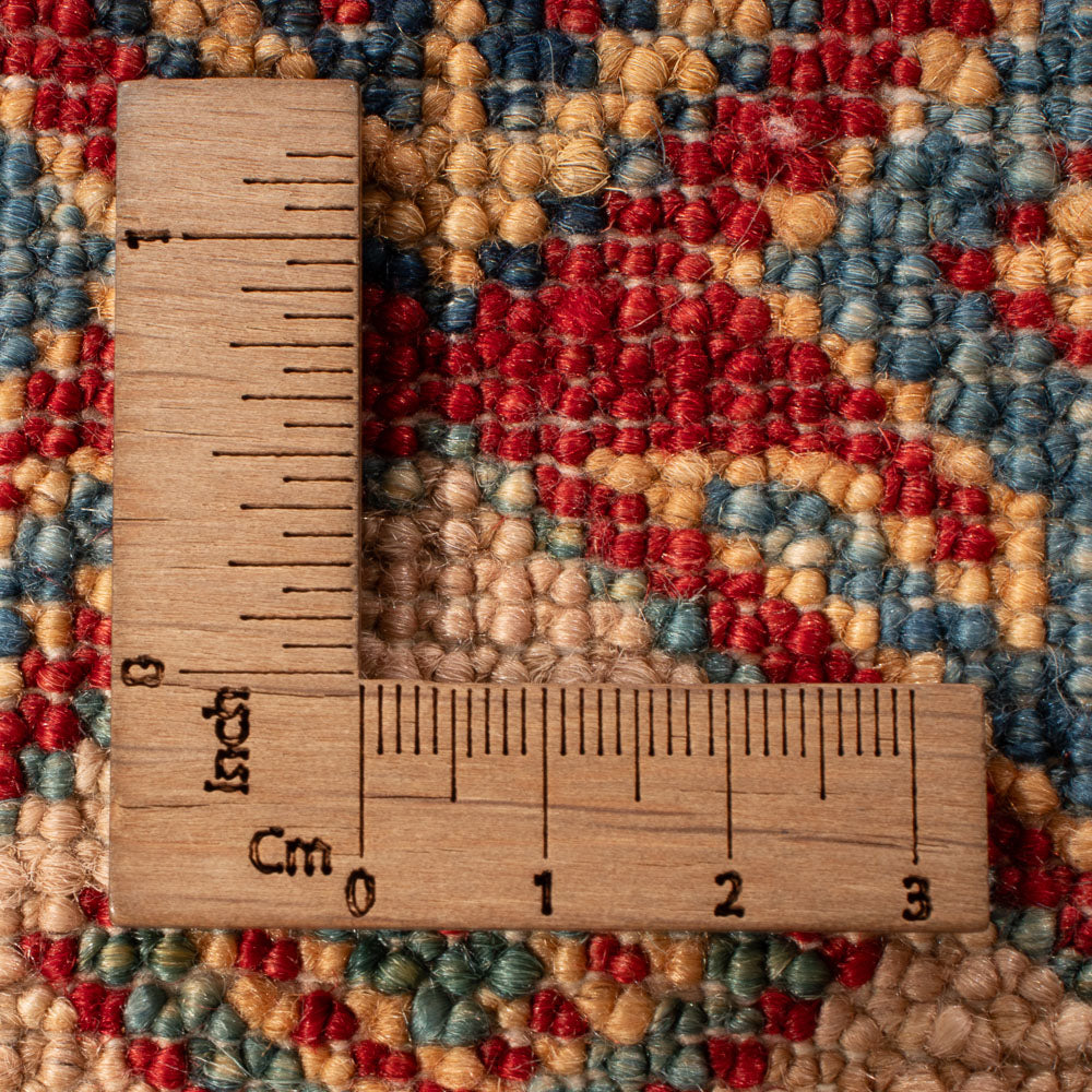 Alfombra de pasillo Alfombra Ziegler - Kazak - 327 x 78 cm - verde claro