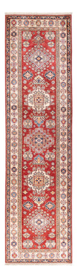 Alfombra de pasillo Alfombra Ziegler - Kazak - 302 x 80 cm - rojo
