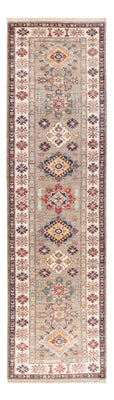 Alfombra de pasillo Alfombra Ziegler - Kazak - 305 x 83 cm - gris claro