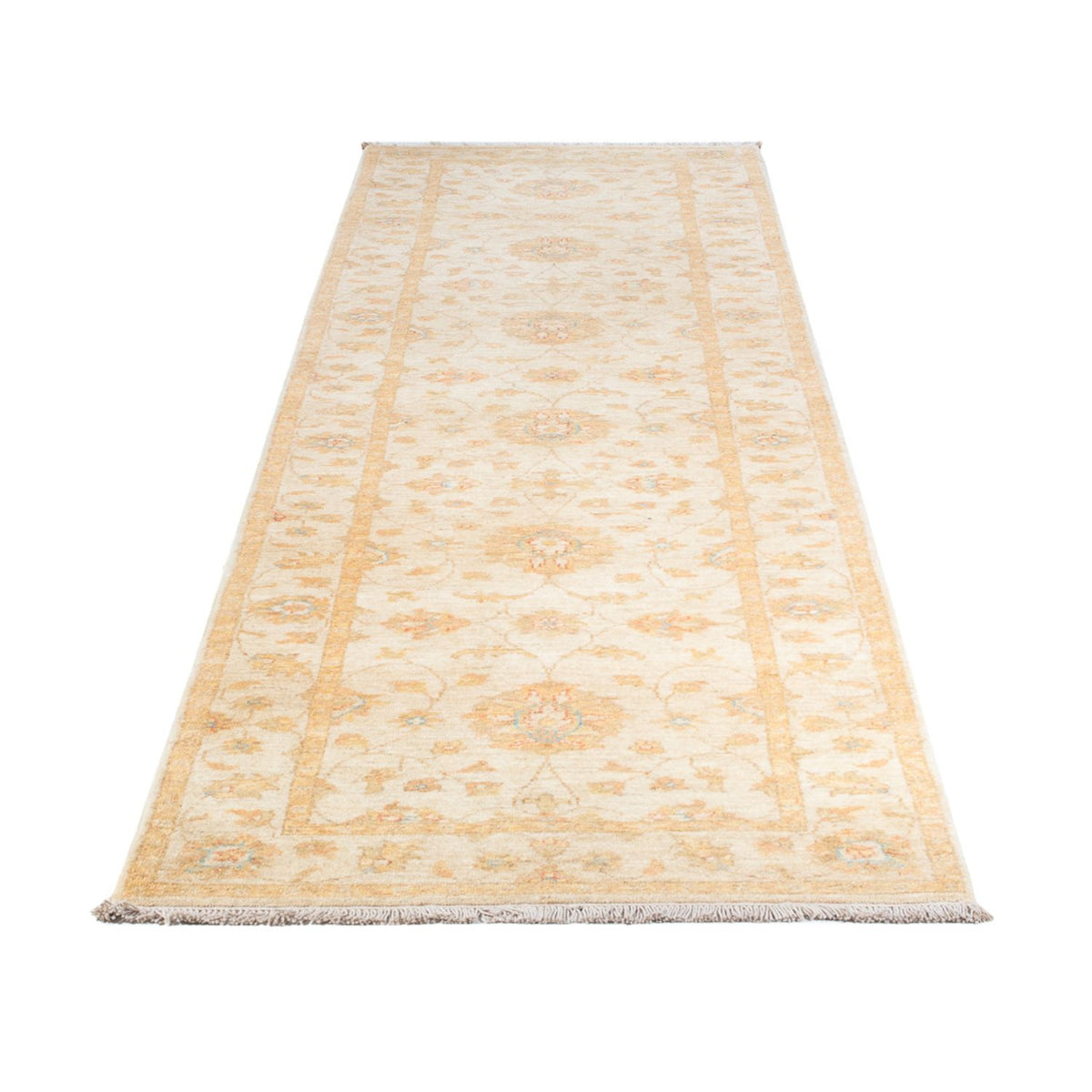 Alfombra de pasillo Alfombra Ziegler - 345 x 82 cm - beige claro