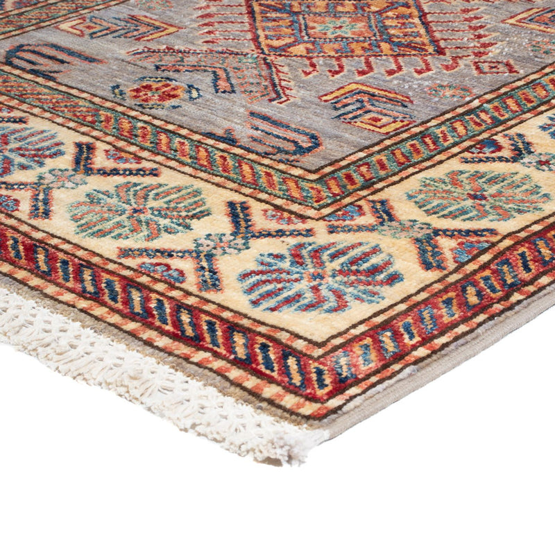 Alfombra de pasillo Alfombra Ziegler - Kazak - 306 x 80 cm - marrón claro
