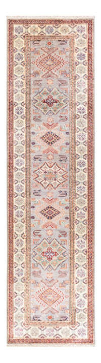 Alfombra de pasillo Alfombra Ziegler - Kazak - 305 x 80 cm - marrón claro