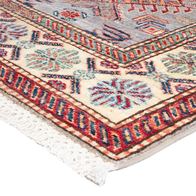 Alfombra de pasillo Alfombra Ziegler - Kazak - 305 x 80 cm - marrón claro