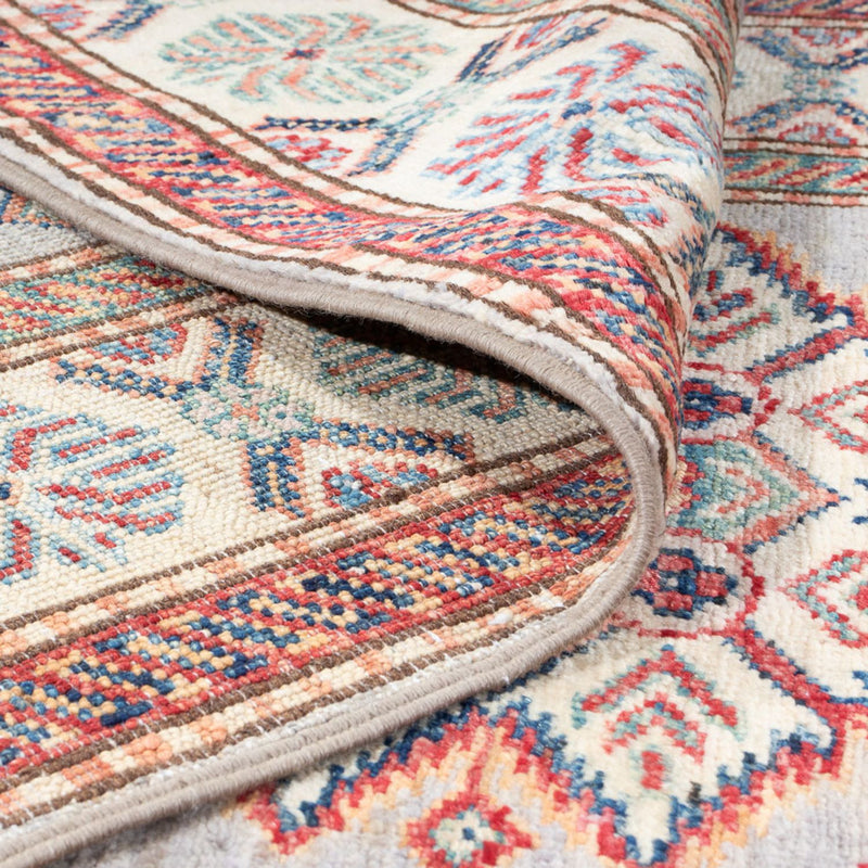 Alfombra de pasillo Alfombra Ziegler - Kazak - 305 x 80 cm - marrón claro
