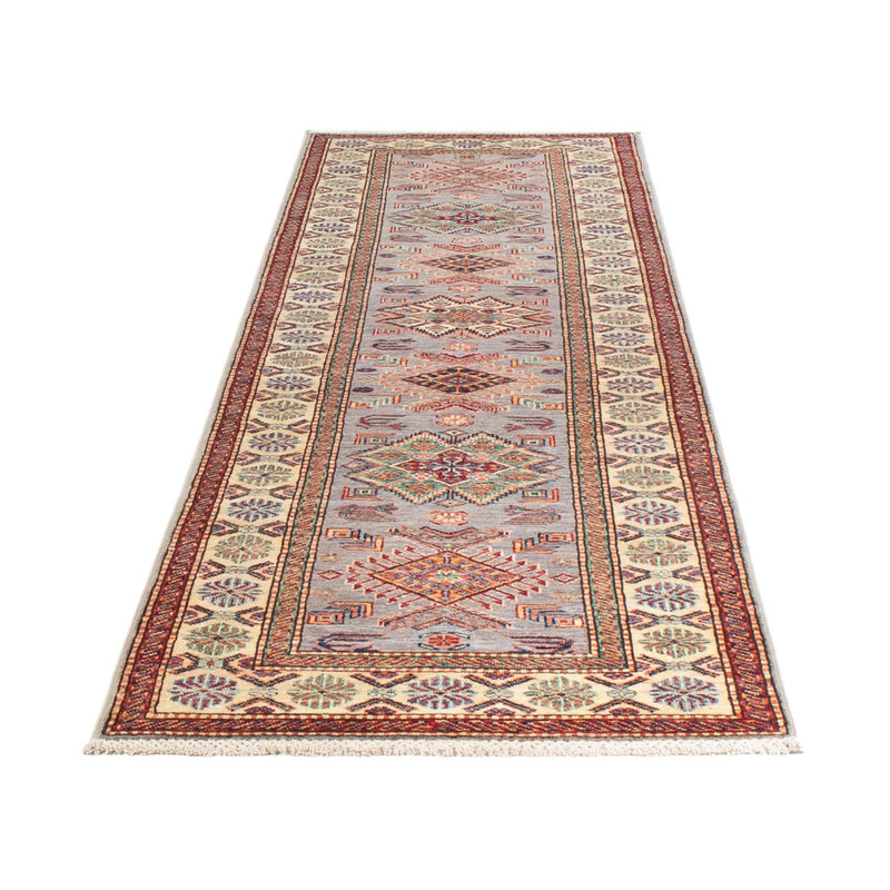 Alfombra de pasillo Alfombra Ziegler - Kazak - 305 x 80 cm - marrón claro