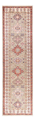 Alfombra de pasillo Alfombra Ziegler - Kazak - 301 x 81 cm - marrón claro