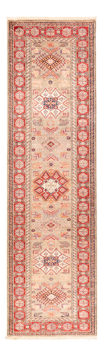 Alfombra de pasillo Alfombra Ziegler - Kazak - 293 x 81 cm - beige oscuro