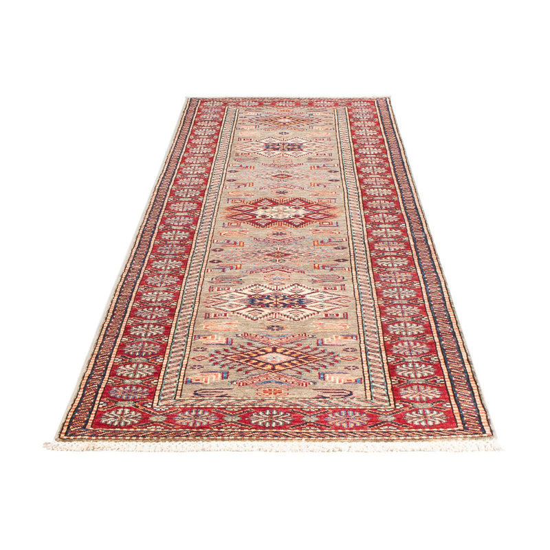 Alfombra de pasillo Alfombra Ziegler - Kazak - 293 x 81 cm - beige oscuro