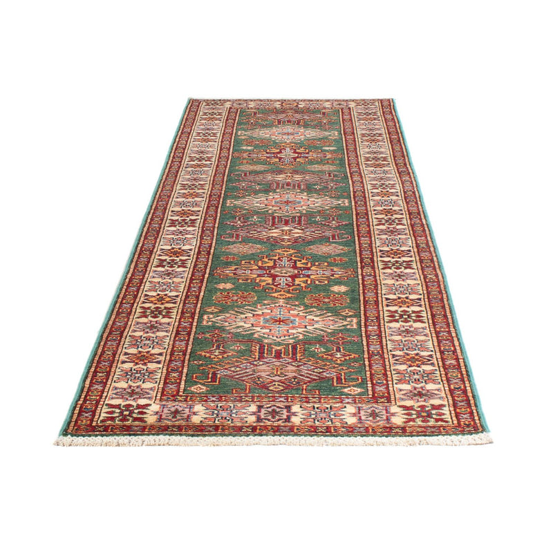 Alfombra de pasillo Alfombra Ziegler - Kazak - 297 x 80 cm - verde
