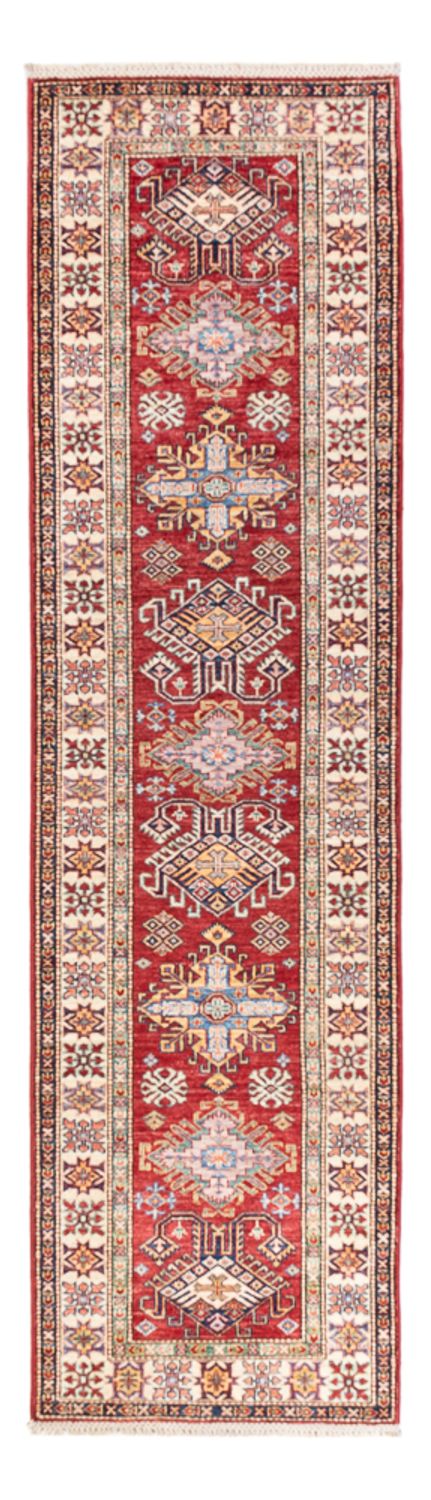 Alfombra de pasillo Alfombra Ziegler - Kazak - 302 x 81 cm - rojo