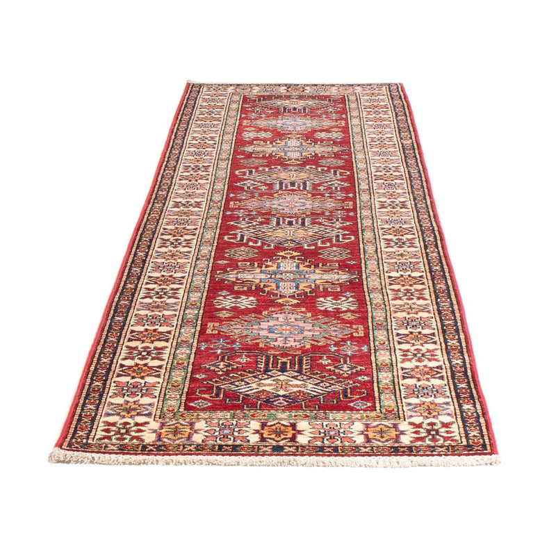 Alfombra de pasillo Alfombra Ziegler - Kazak - 302 x 81 cm - rojo