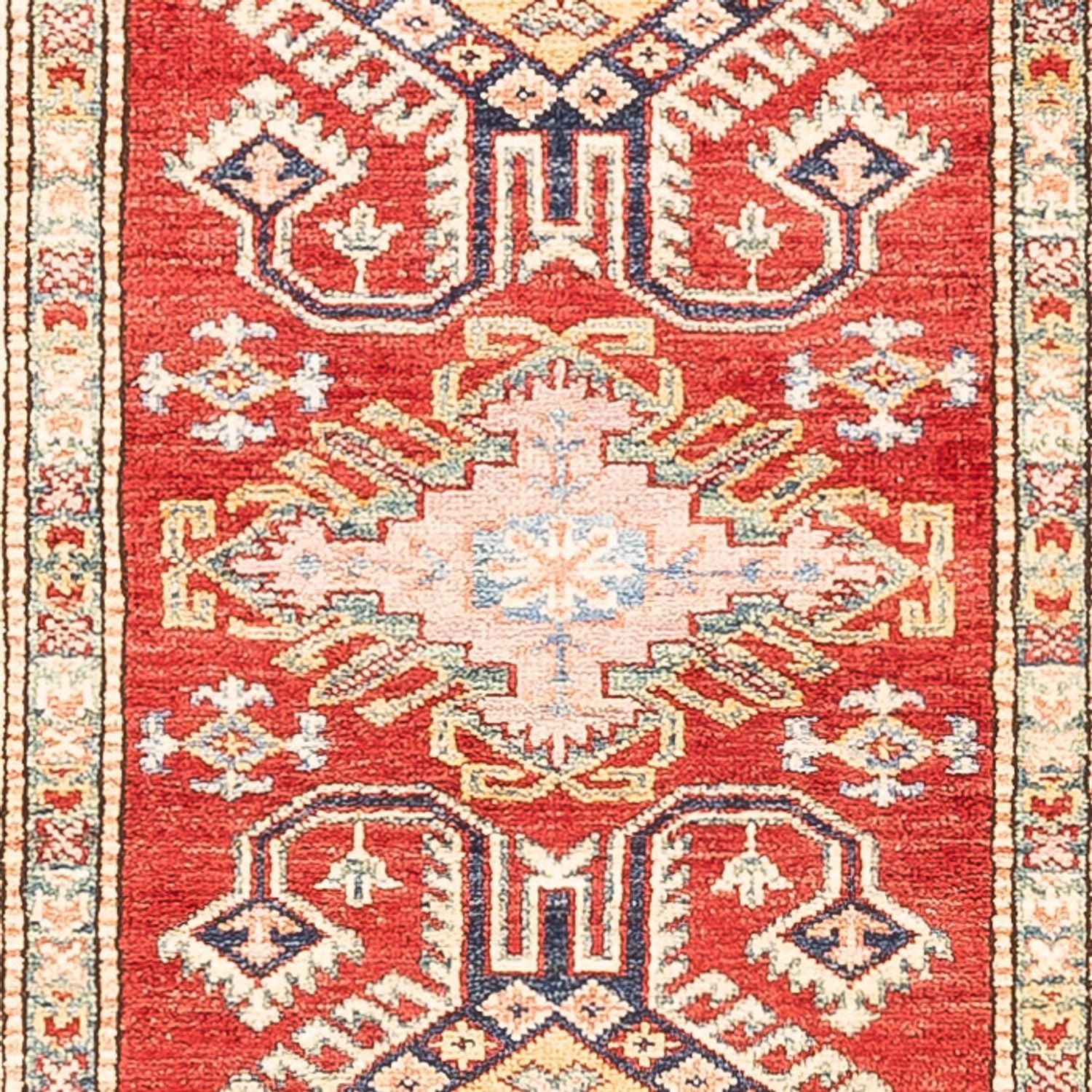 Alfombra de pasillo Alfombra Ziegler - Kazak - 305 x 82 cm - rojo