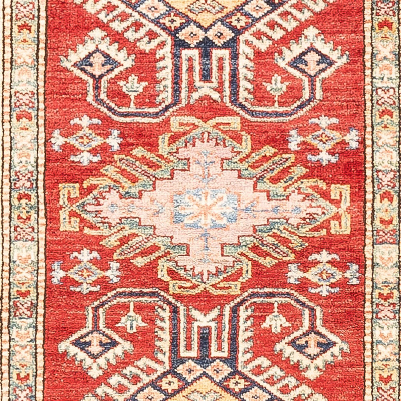 Alfombra de pasillo Alfombra Ziegler - Kazak - 305 x 82 cm - rojo
