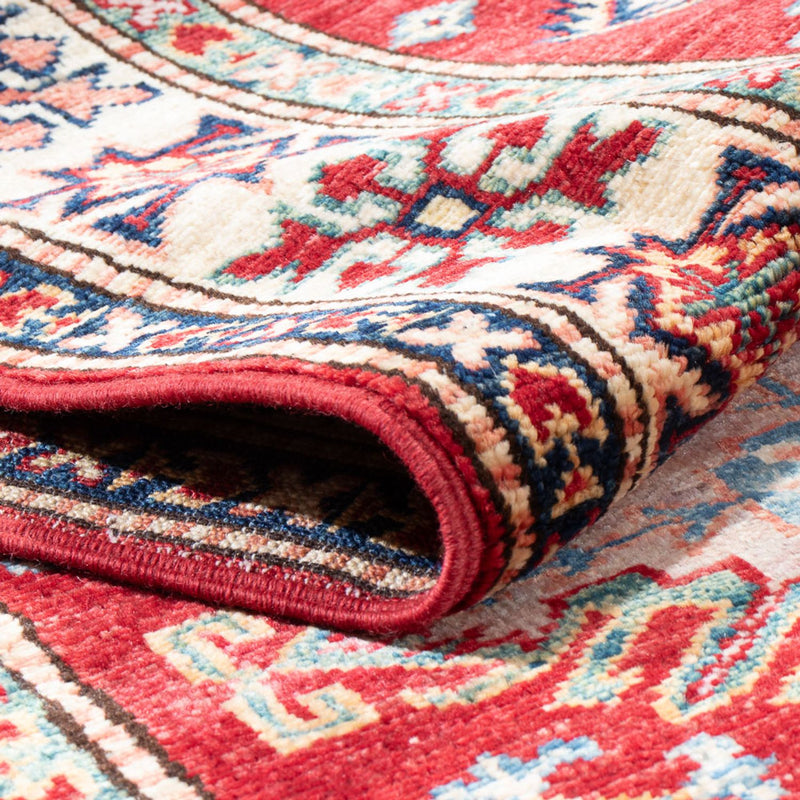Alfombra de pasillo Alfombra Ziegler - Kazak - 305 x 82 cm - rojo