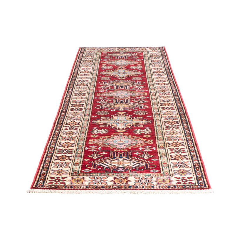 Alfombra de pasillo Alfombra Ziegler - Kazak - 305 x 82 cm - rojo
