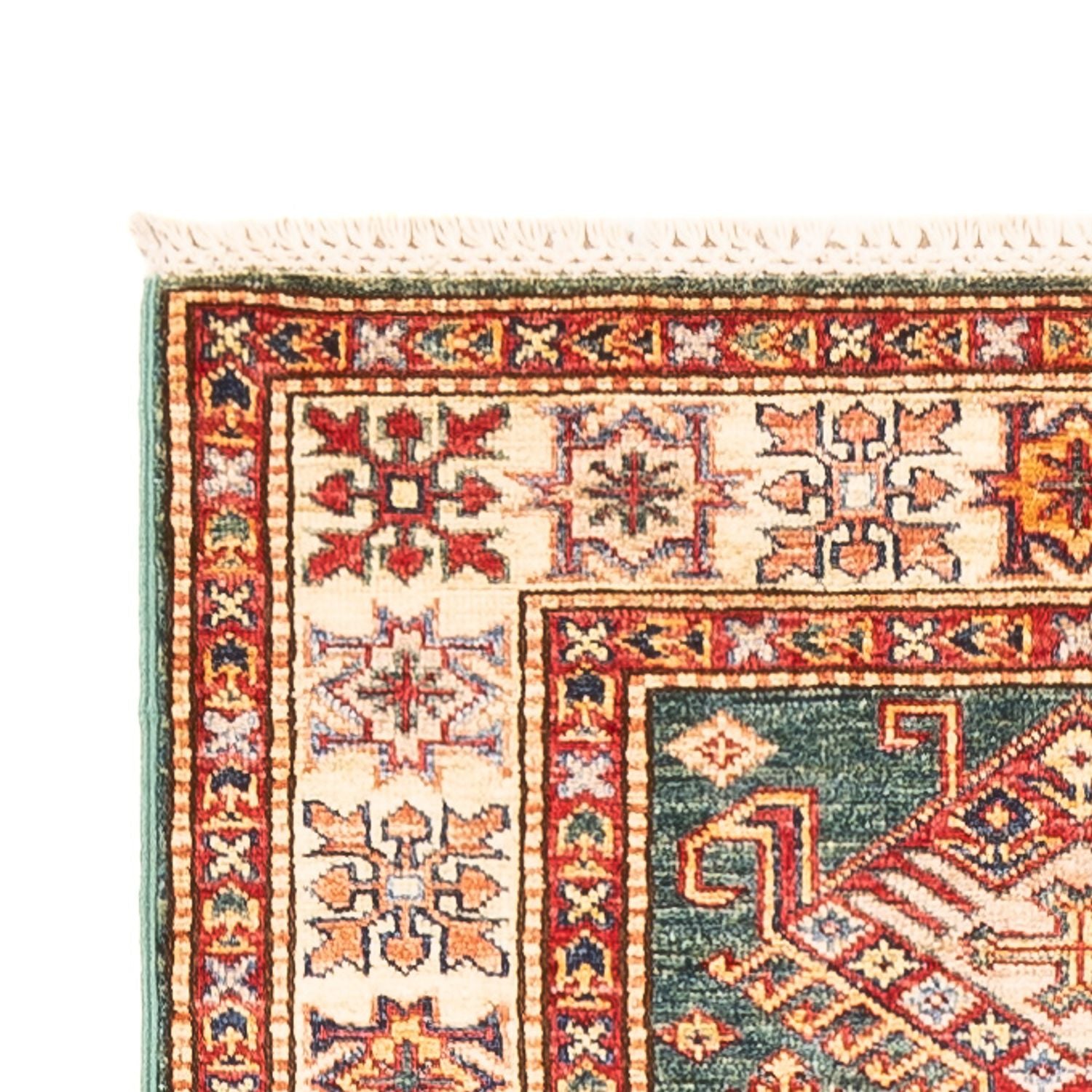 Alfombra de pasillo Alfombra Ziegler - Kazak - 297 x 78 cm - verde