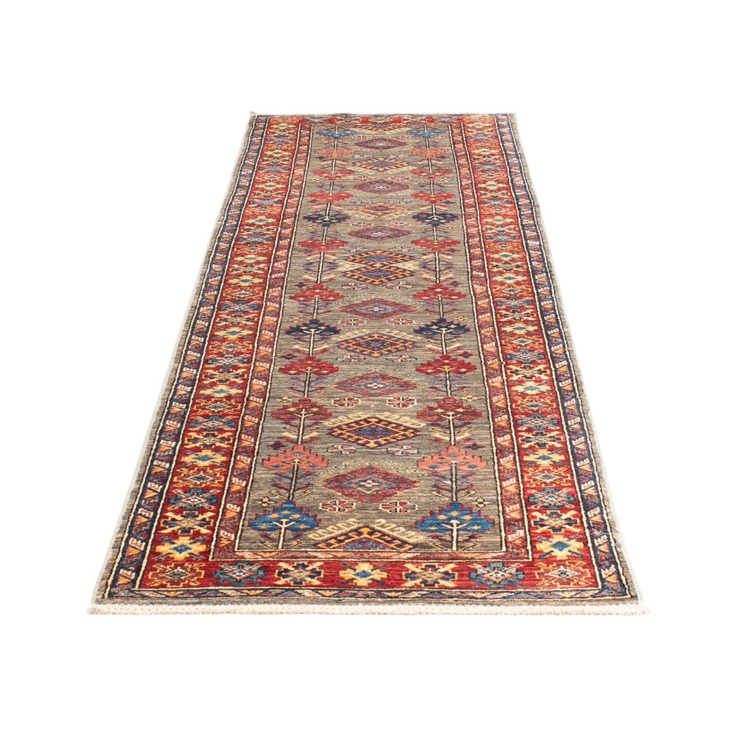 Alfombra de pasillo Alfombra Ziegler - Kazak - 319 x 77 cm - multicolor