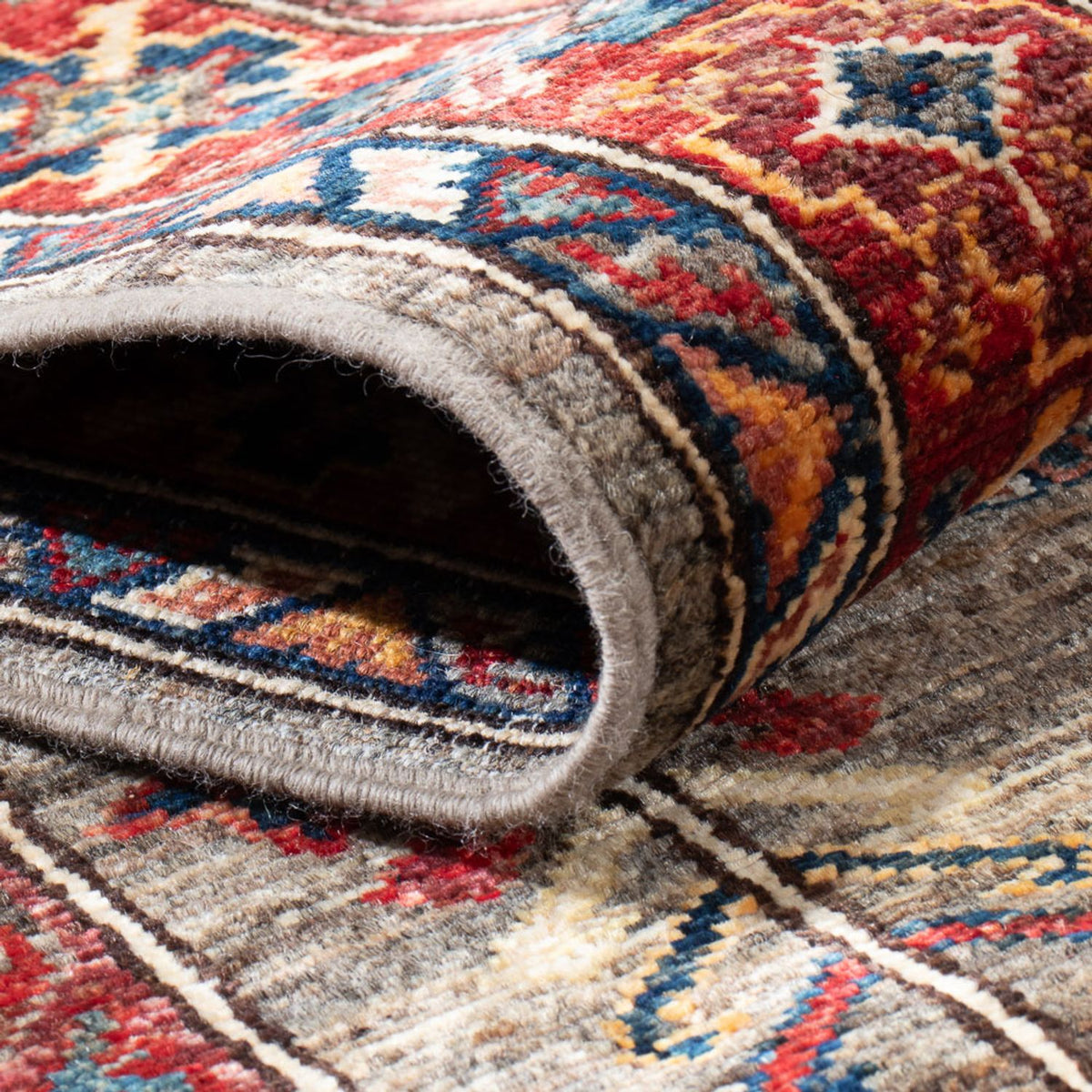 Alfombra de pasillo Alfombra Ziegler - Kazak - 317 x 78 cm - multicolor