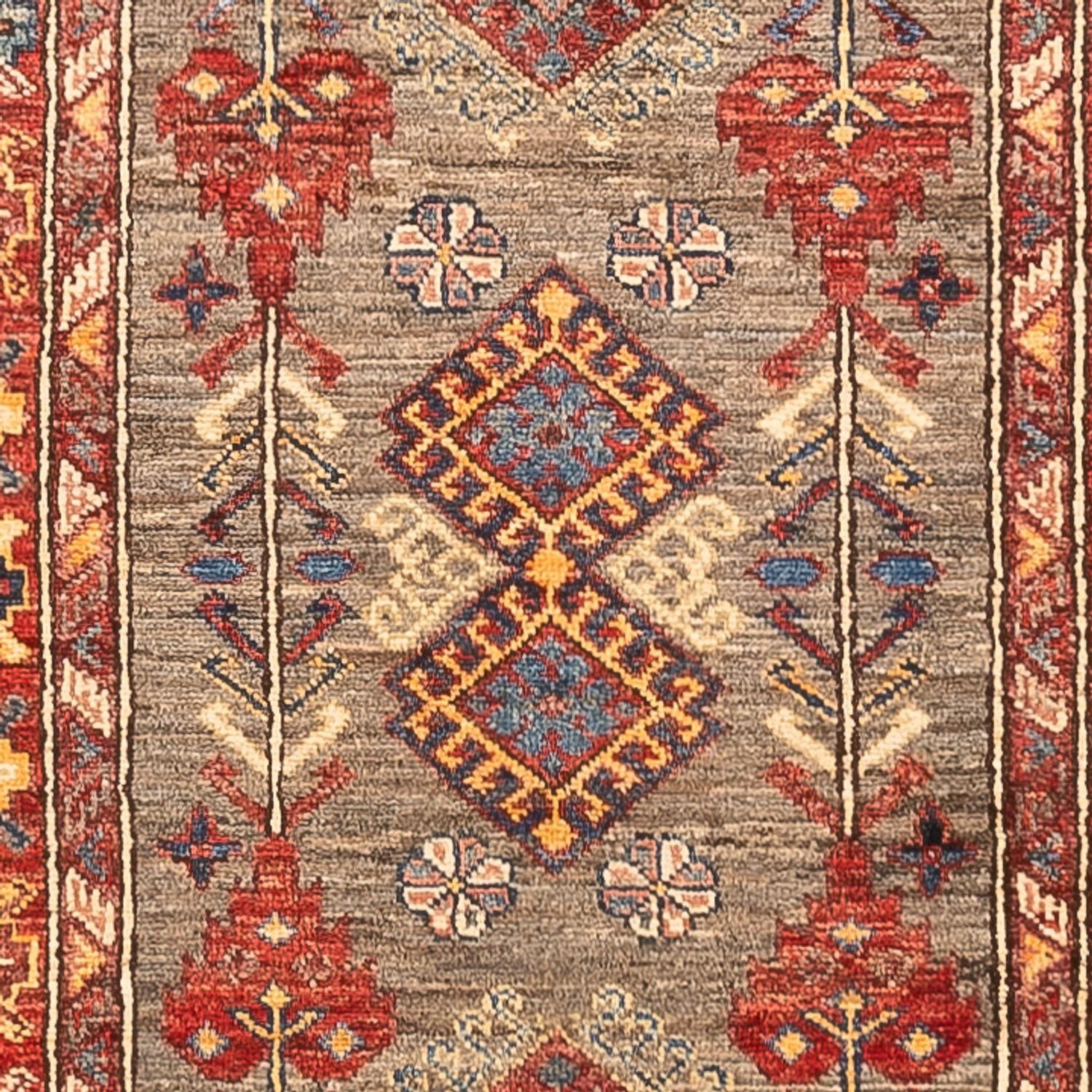 Alfombra de pasillo Alfombra Ziegler - Kazak - 318 x 76 cm - multicolor