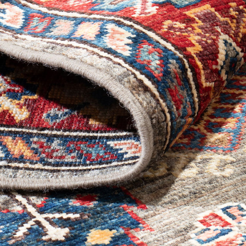 Alfombra de pasillo Alfombra Ziegler - Kazak - 318 x 76 cm - multicolor