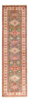 Alfombra de pasillo Alfombra Ziegler - Kazak - 298 x 81 cm - verde