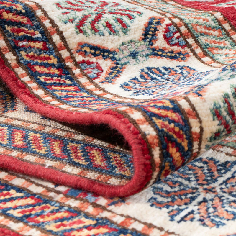 Alfombra de pasillo Alfombra Ziegler - Kazak - 294 x 82 cm - rojo