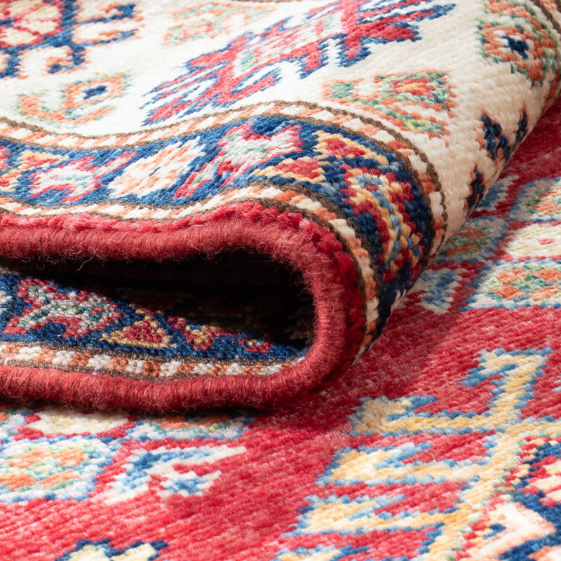 Alfombra de pasillo Alfombra Ziegler - Kazak - 305 x 79 cm - rojo