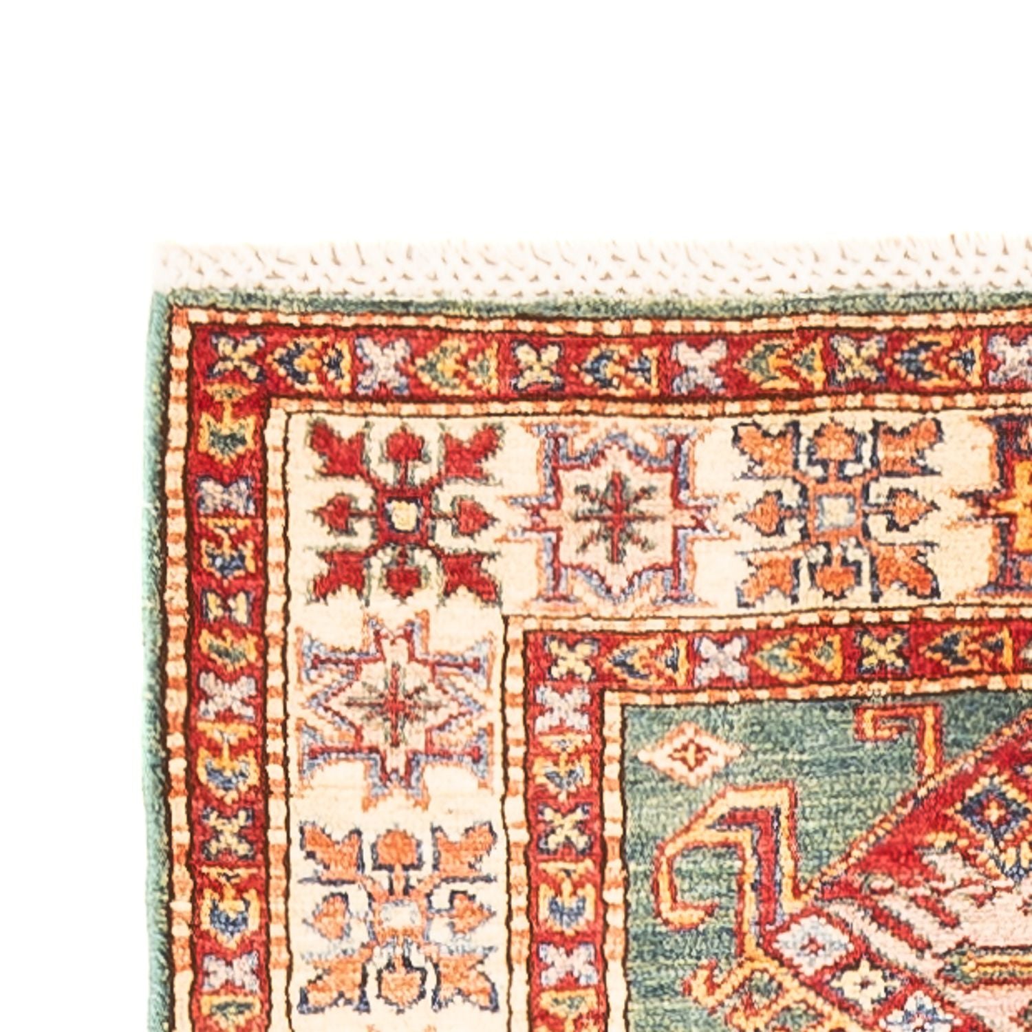 Alfombra de pasillo Alfombra Ziegler - Kazak - 298 x 79 cm - verde