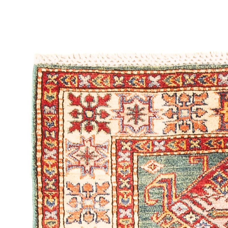 Alfombra de pasillo Alfombra Ziegler - Kazak - 298 x 79 cm - verde