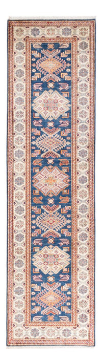 Alfombra de pasillo Alfombra Ziegler - Kazak - 299 x 84 cm - azul