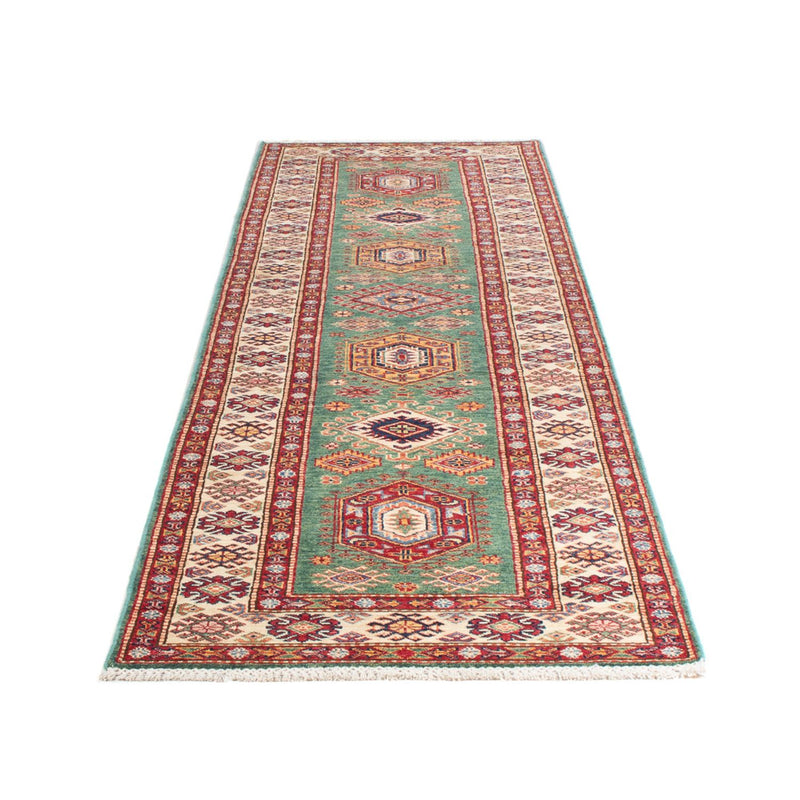 Alfombra de pasillo Alfombra Ziegler - Kazak - 310 x 83 cm - verde