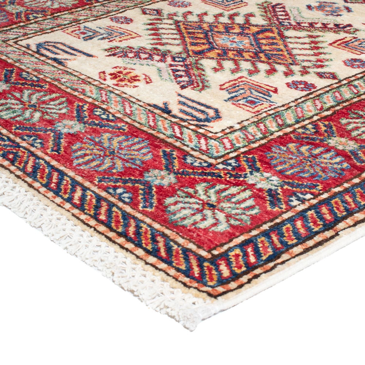 Alfombra de pasillo Alfombra Ziegler - Kazak - 300 x 81 cm - beige