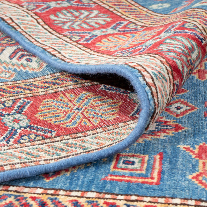 Alfombra de pasillo Alfombra Ziegler - Kazak - 306 x 79 cm - azul