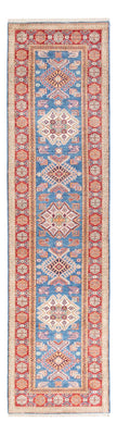 Alfombra de pasillo Alfombra Ziegler - Kazak - 302 x 79 cm - azul
