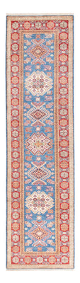 Alfombra de pasillo Alfombra Ziegler - Kazak - 302 x 80 cm - azul