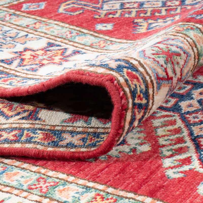 Alfombra de pasillo Alfombra Ziegler - Kazak - 314 x 85 cm - rojo