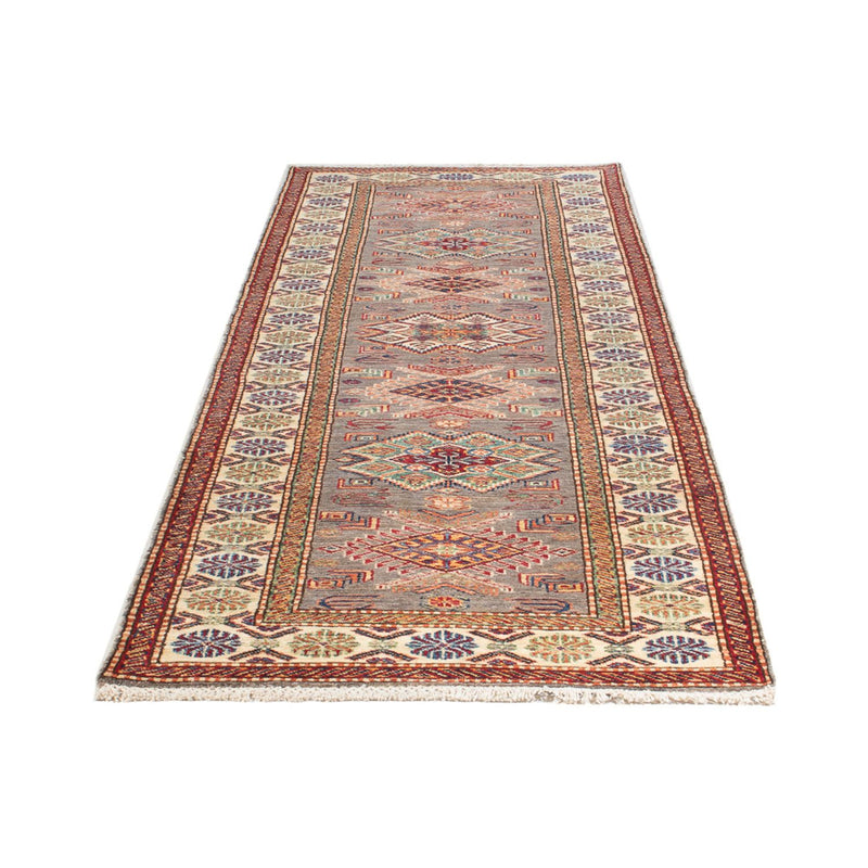 Alfombra de pasillo Alfombra Ziegler - Kazak - 293 x 83 cm - beige oscuro