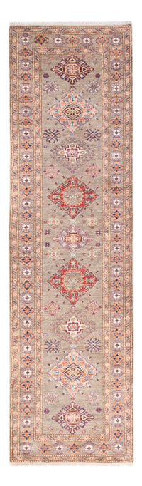 Alfombra de pasillo Alfombra Ziegler - Kazak - 297 x 79 cm - beige oscuro