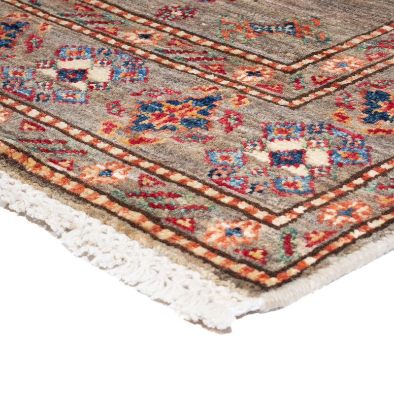 Alfombra de pasillo Alfombra Ziegler - Kazak - 297 x 79 cm - beige oscuro