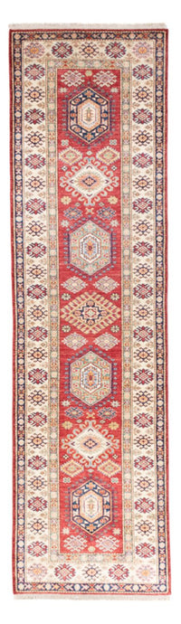 Alfombra de pasillo Alfombra Ziegler - Kazak - 303 x 79 cm - rojo