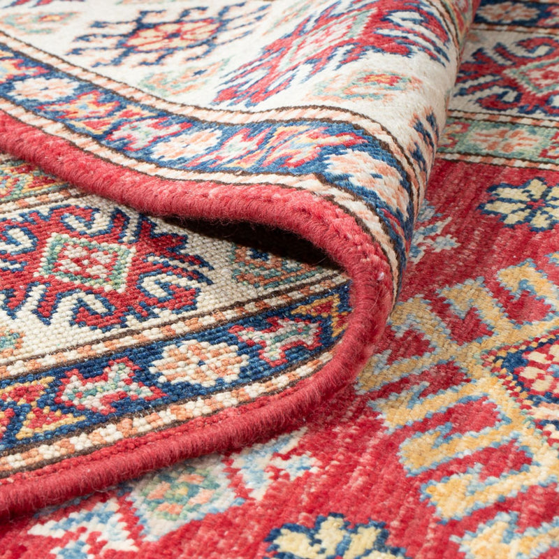 Alfombra de pasillo Alfombra Ziegler - Kazak - 303 x 79 cm - rojo