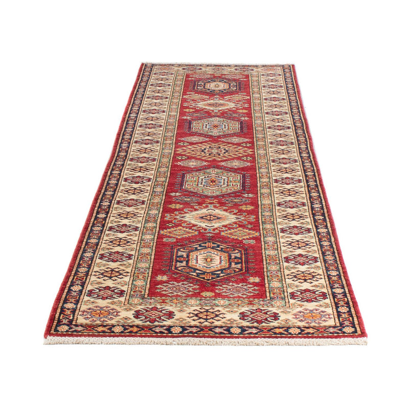 Alfombra de pasillo Alfombra Ziegler - Kazak - 303 x 79 cm - rojo