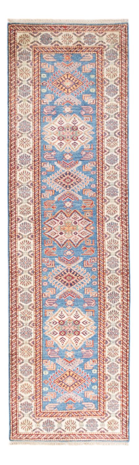 Alfombra de pasillo Alfombra Ziegler - Kazak - 290 x 82 cm - azul