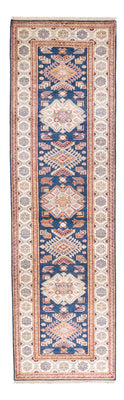 Alfombra de pasillo Alfombra Ziegler - Kazak - 302 x 84 cm - azul