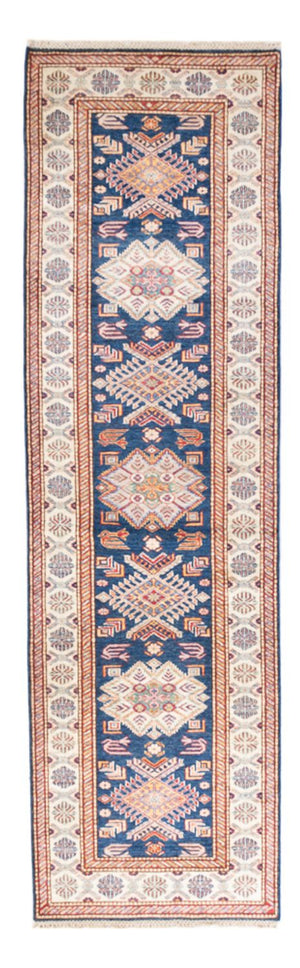 Alfombra de pasillo Alfombra Ziegler - Kazak - 302 x 84 cm - azul